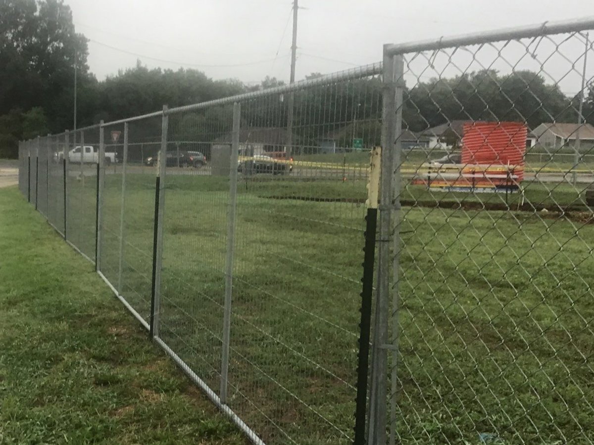 Temporary Construction Fence - Springfield Missouri