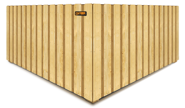 Billings MO Board on Board Style Wood Fences