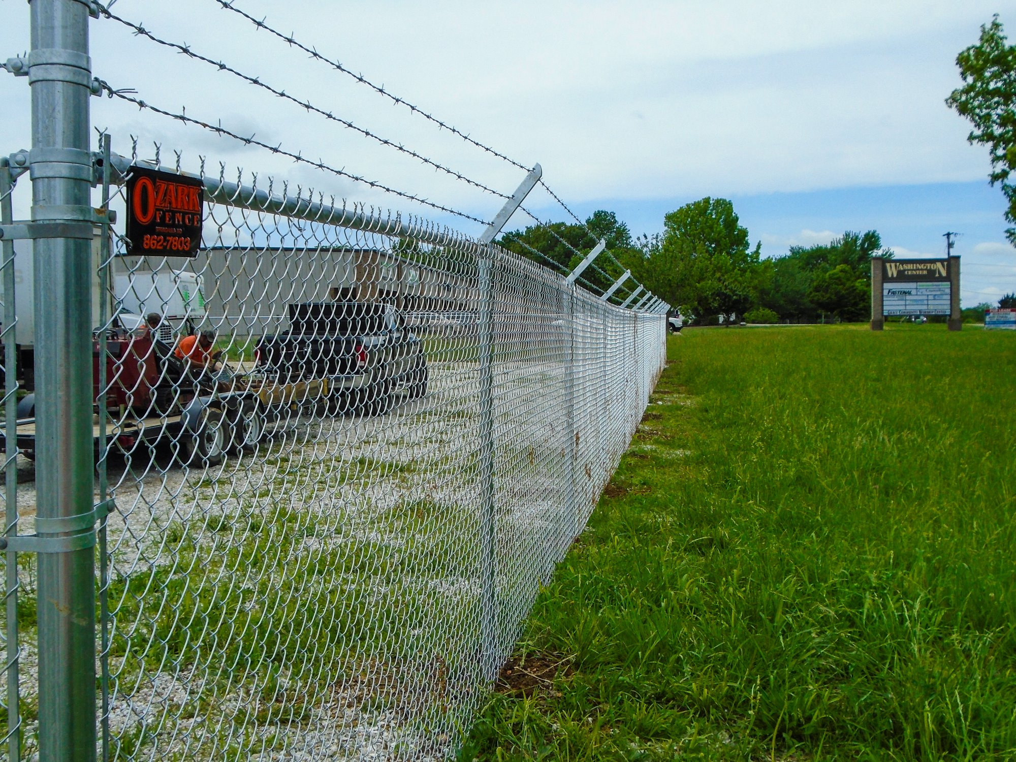 Halltown Missouri commercial fencing contractor