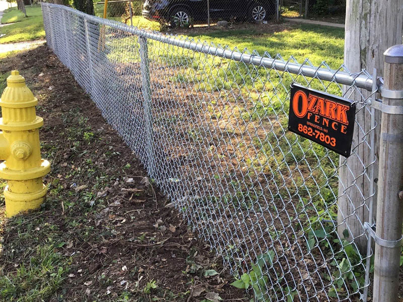 Halltown Missouri Fence Project Photo
