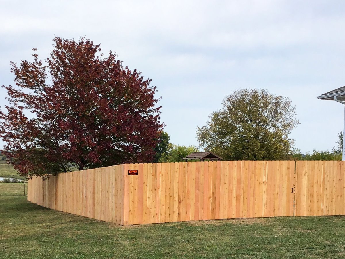Springfield Missouri Fence Project Photo